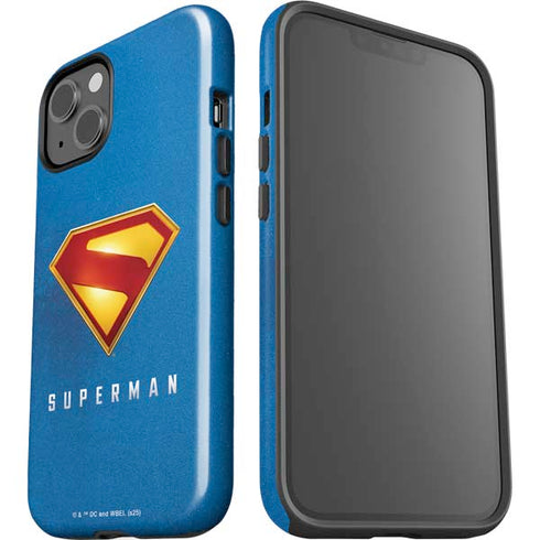 Superman 2025 Classic Superman Shield Emblem iPhone 15 Impact Case